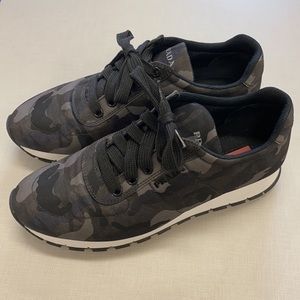 PRADA Camo Camouflage NY Sneakers Runners Shoes